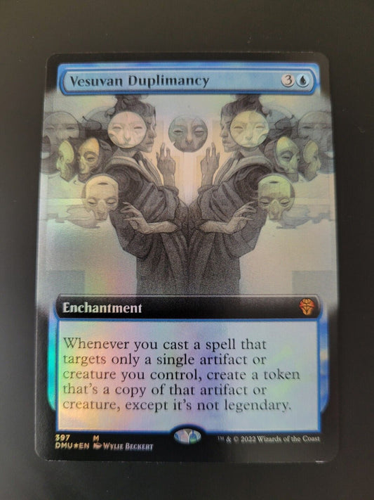 MTG Dominaria United (DMU) Mythic FOIL Vesuvan Duplimancy (Extended Art) 397 NM