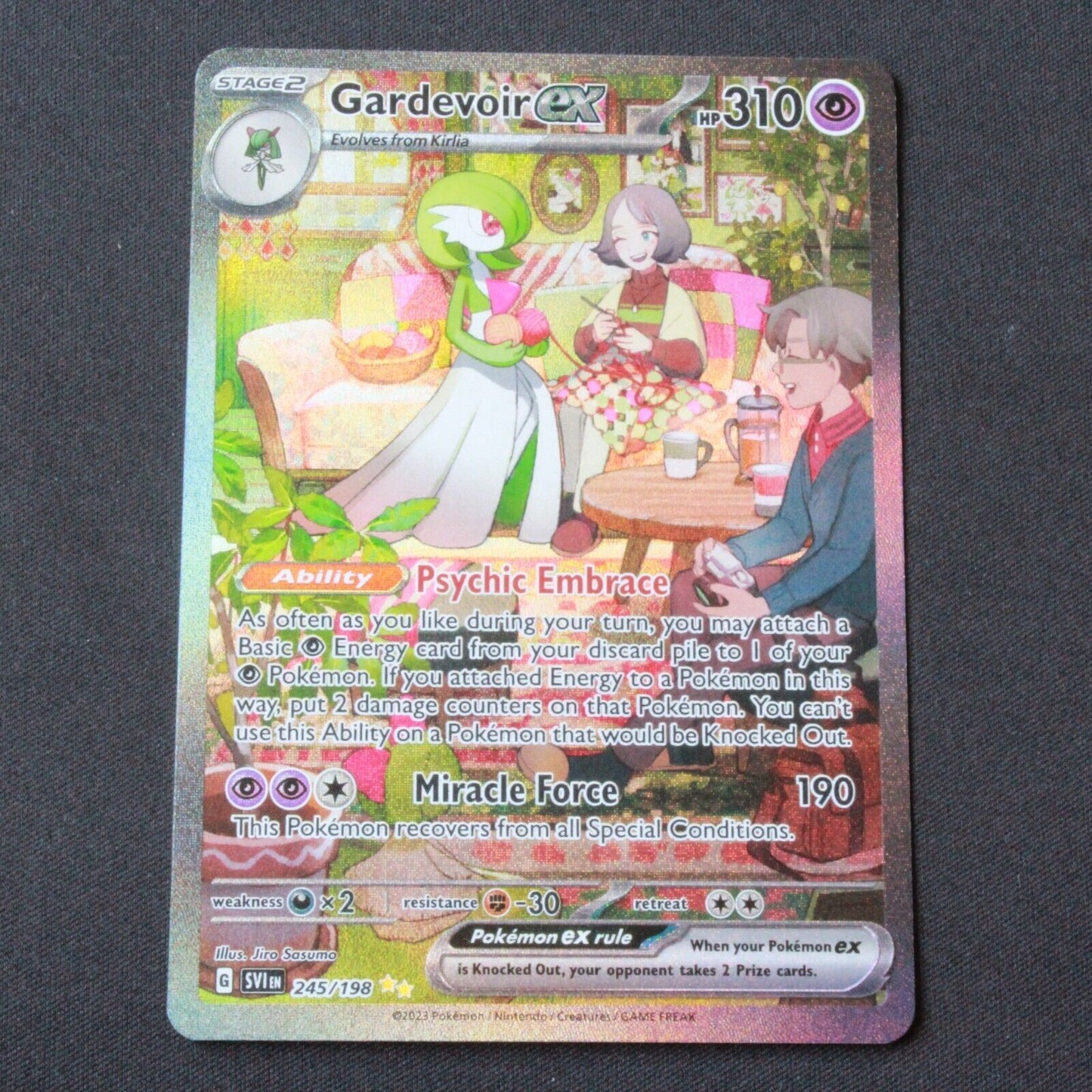 Pokemon SV01: Scarlet & Violet Special Illustration Rare Gardevoir ex 245/198 NM