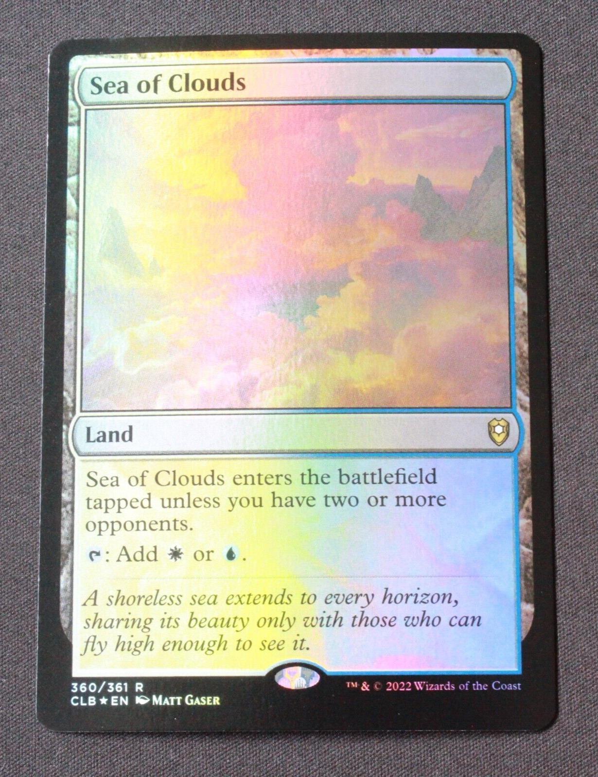 MTG Battle for Baldur's Gate (CLB) Rare FOIL Sea of Clouds 360 NM