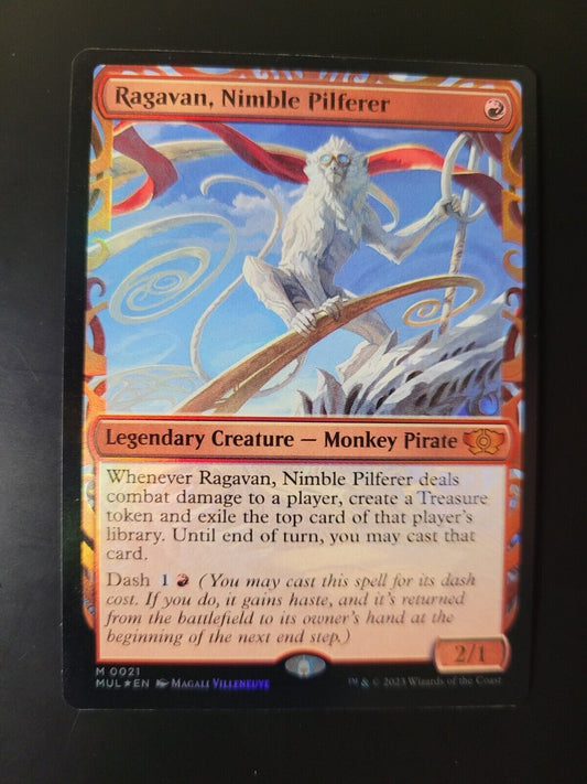 MTG MOM Multiverse Legends MUL Mythic FOIL Ragavan Nimble Pilferer 21 NM