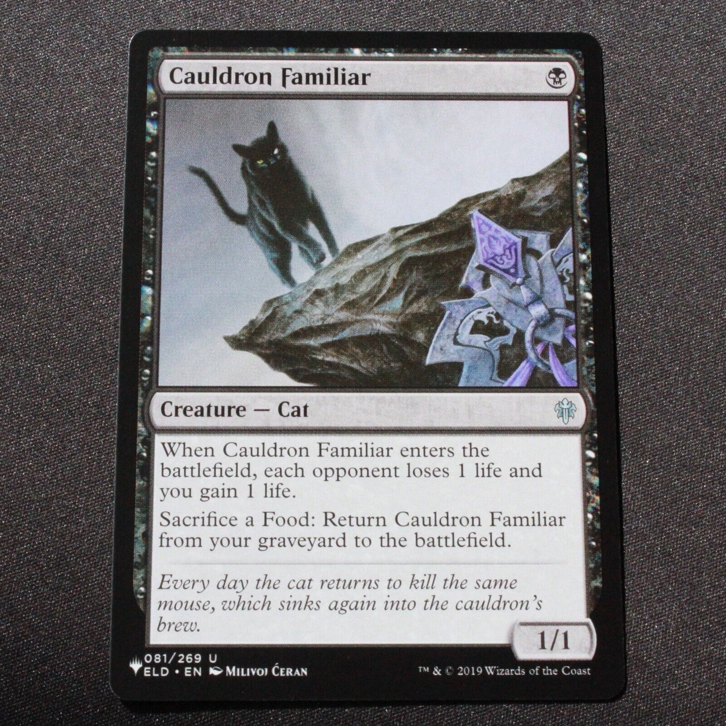 MTG The List Reprints (LIST) Uncommon Cauldron Familiar 81 NM