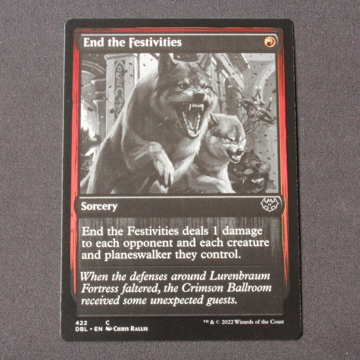 MTG Innistrad: Double Feature (DBL) Common End the Festivities 422 NM