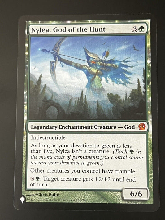 MTG The List (TLP) Mythic Nylea, God of the Hunt 166 NM