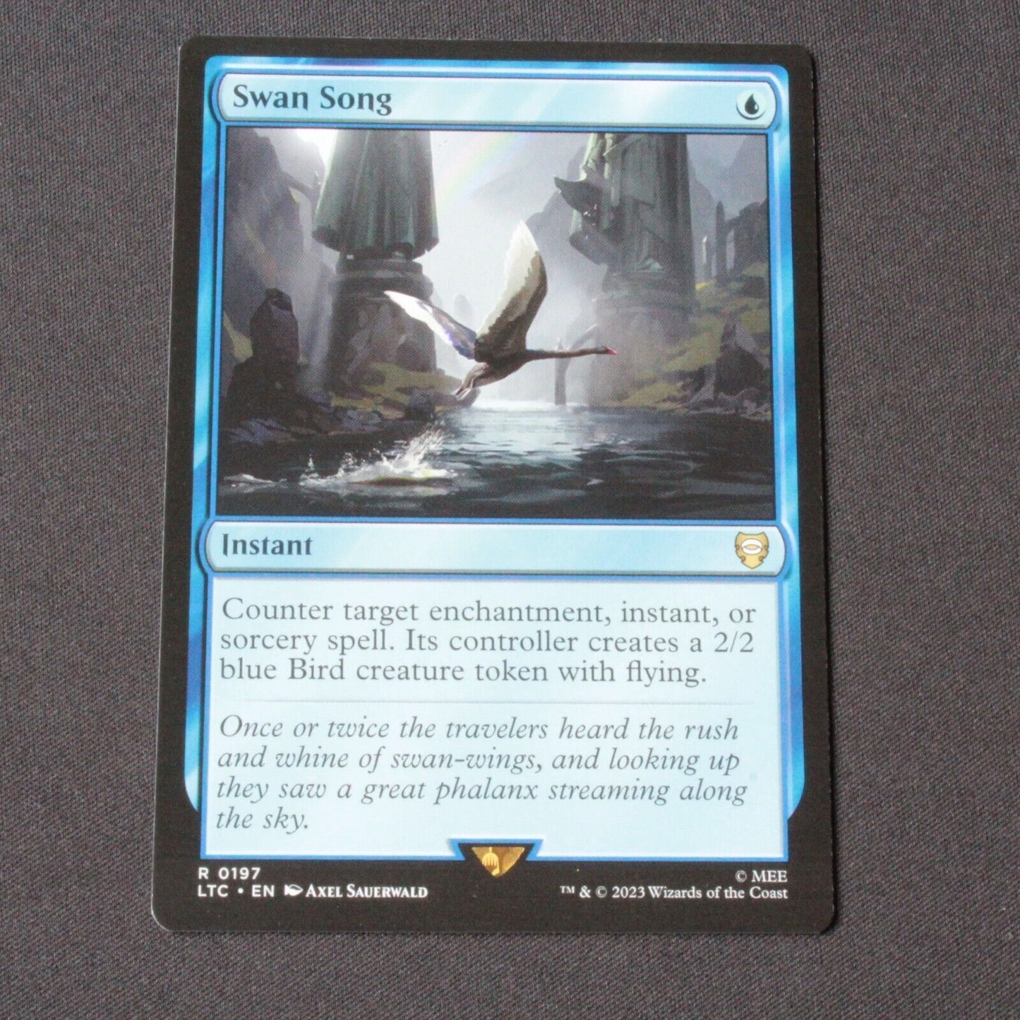 MTG Commander: The Lord of the Rings (LTC) Rare Swan Song 197 NM