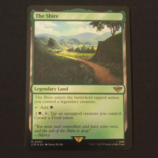 MTG The Lord of the Rings: (LTR) Rare FOIL The Shire 260 NM