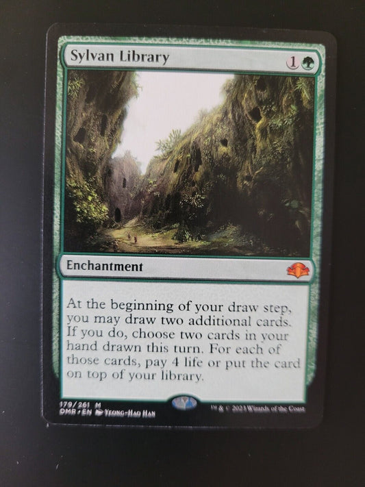 MTG Dominaria Remastered (DMR) Mythic Sylvan Library 179 NM