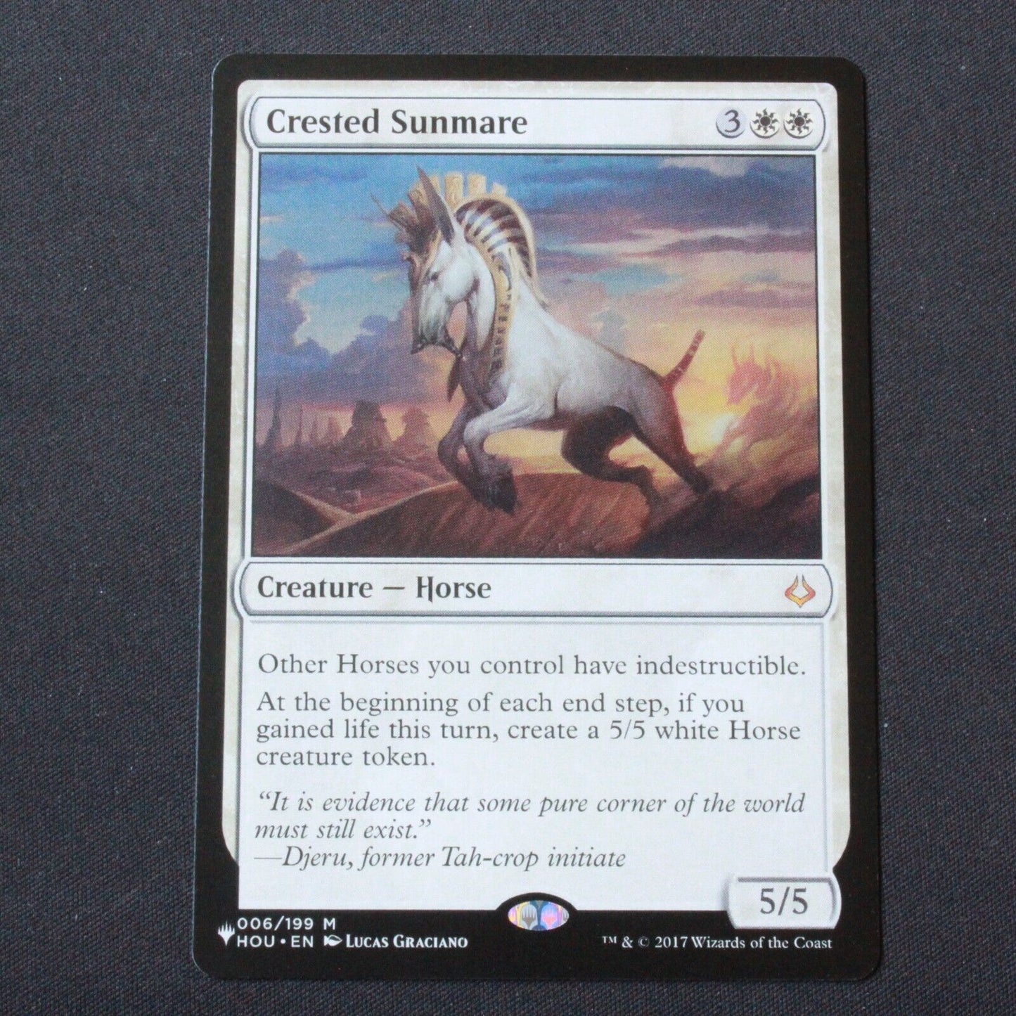 MTG The List (TLP) Mythic Crested Sunmare 6 NM