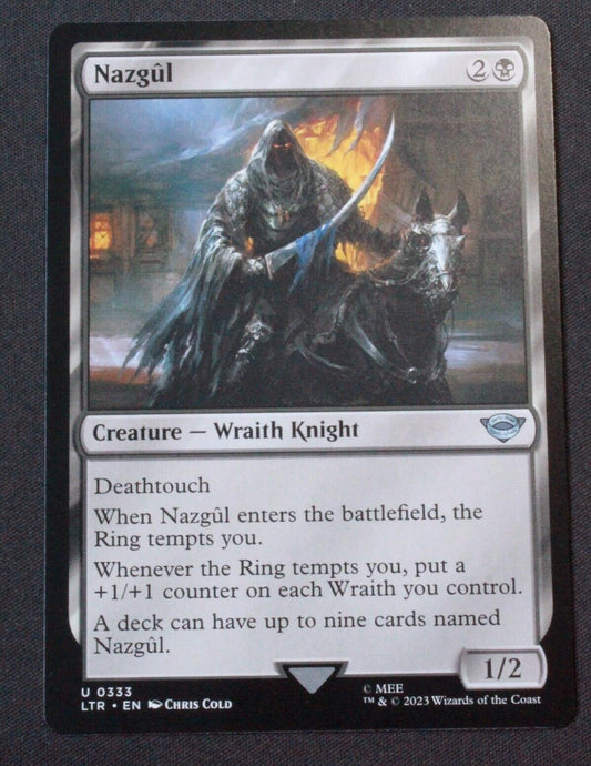 MTG The Lord of the Rings (LTR) Common Nazgul 333 NM