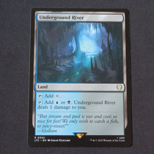 MTG Commander: The Lord of the Rings (LTC) Rare Underground River 342 NM